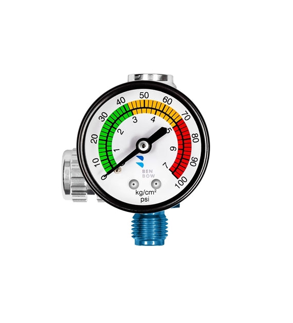 BenBow PRO 600 – Pneumatische drukregelaar met manometer