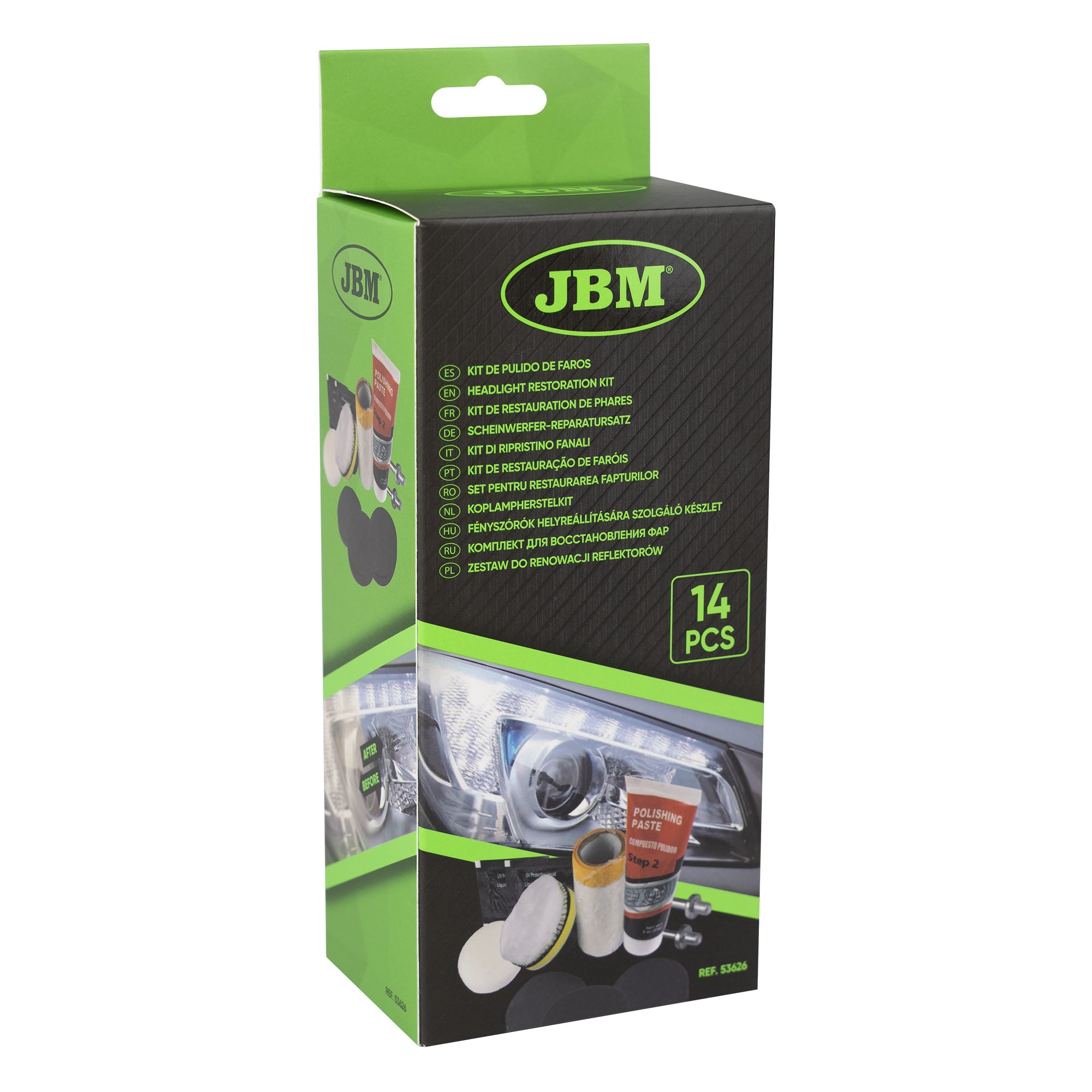 JBM Koplamp Restauratieset