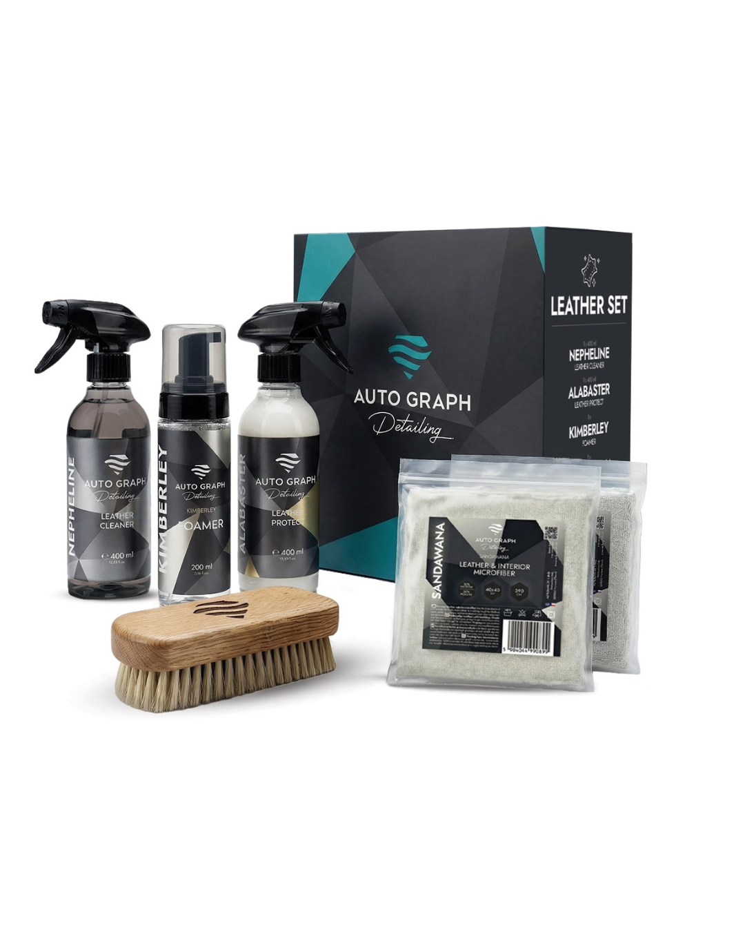 Auto Graph Detailing Leder Onderhoud Set