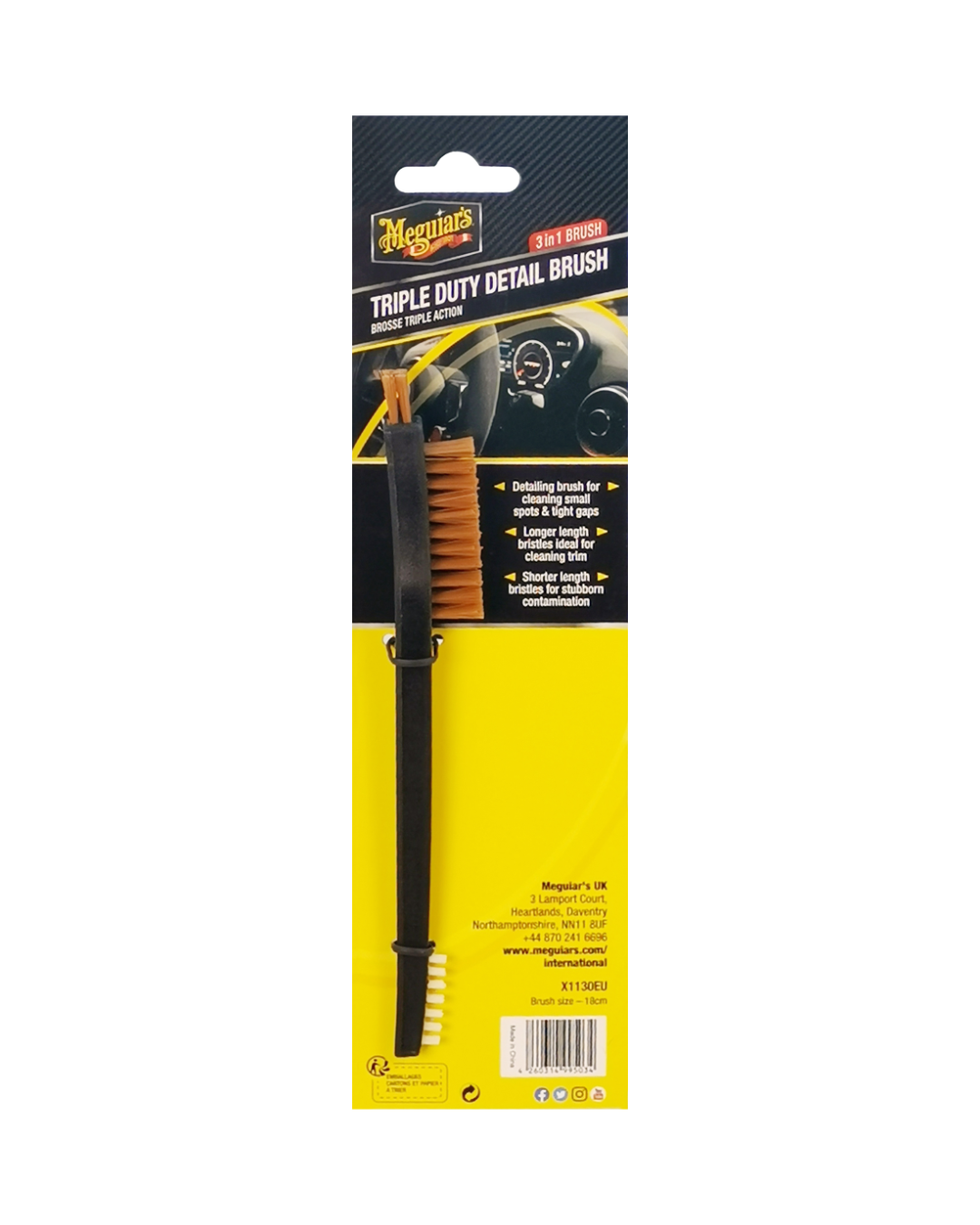 Meguiar’s Triple Duty Detail Brush