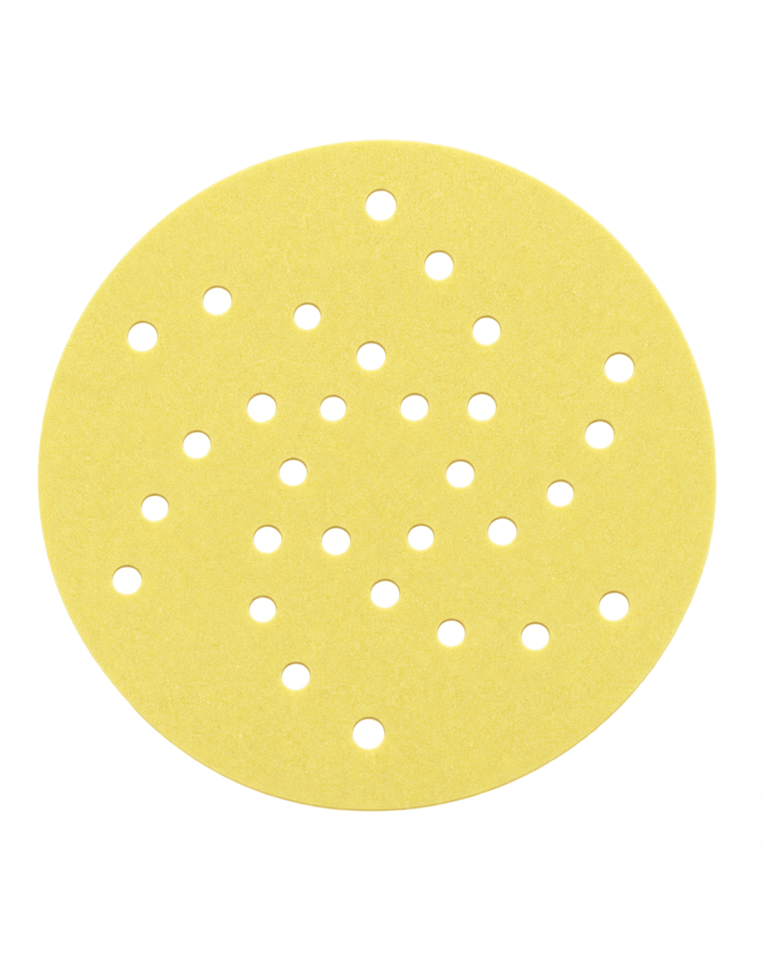 Kovax Yellow Film – Schuurschijven Ø77 mm Multihole – Verschillende korrelgroottes (P800-P2000)