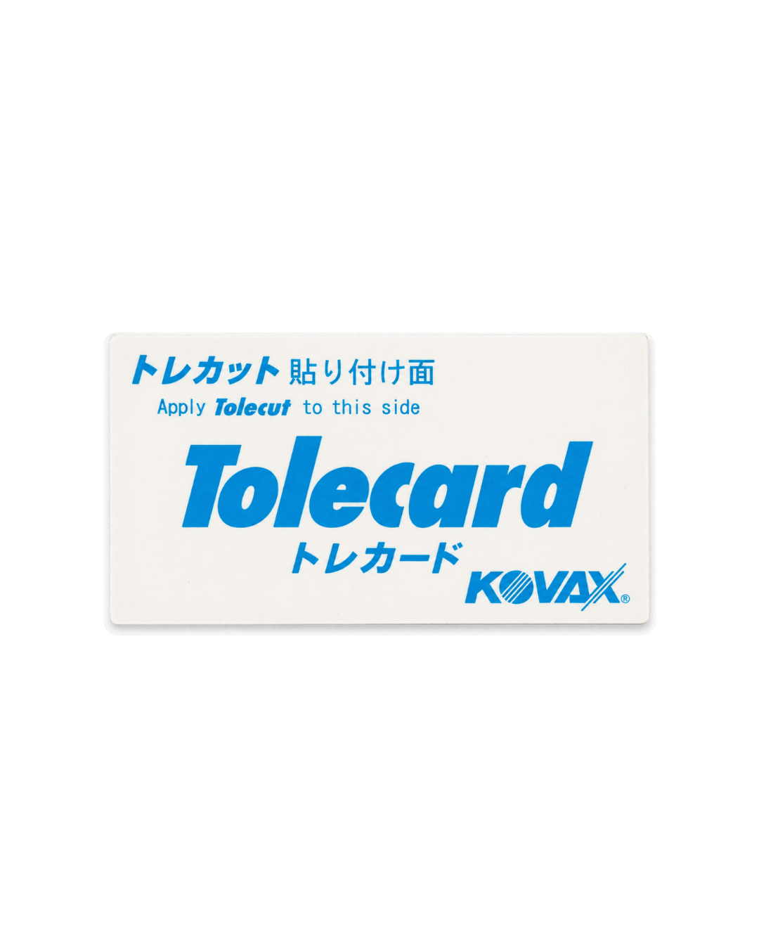 Kovax Tolecard – Handschuurkaart