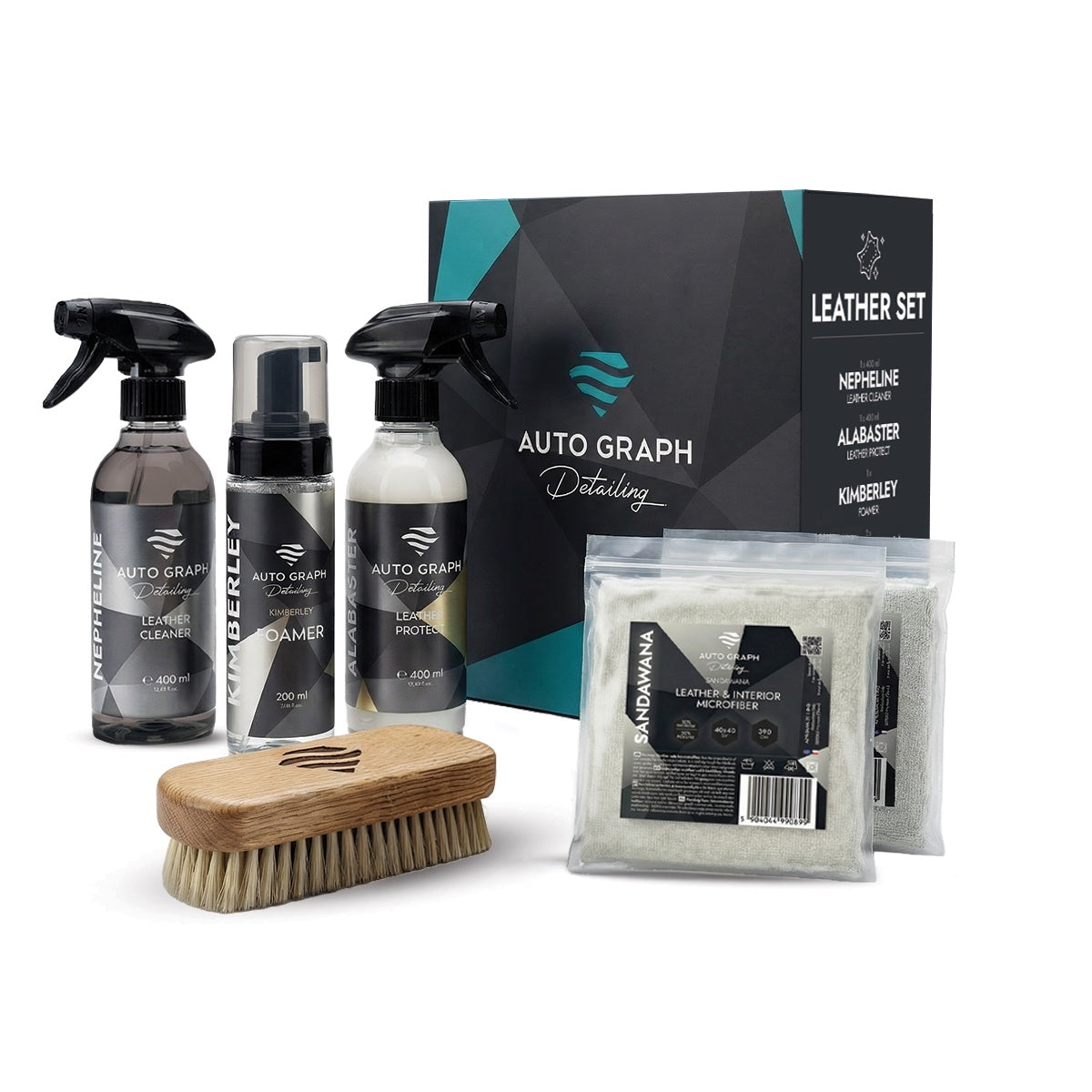 Auto Graph Detailing Leder Onderhoud Set