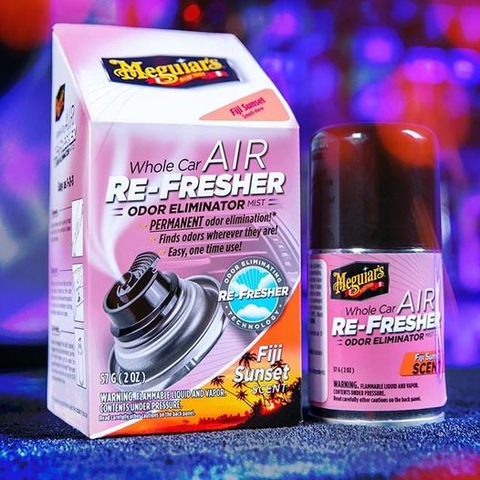 Meguiar's Whole Car Air Re-fresher Fiji Sunset Scent | Automaterialen Timmermans