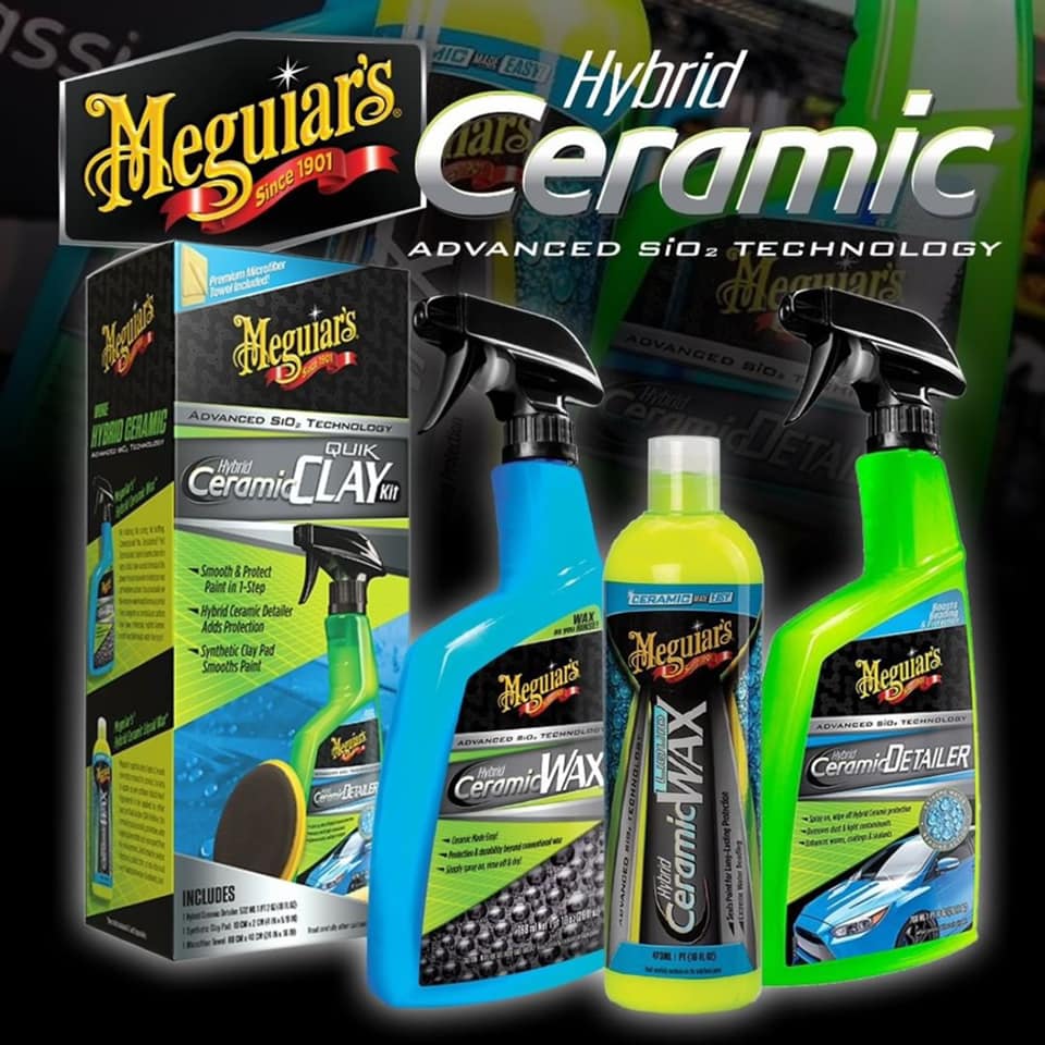 Meguiar’s Hybrid Ceramic Synthetic Clay Kit | Automaterialen Timmermans