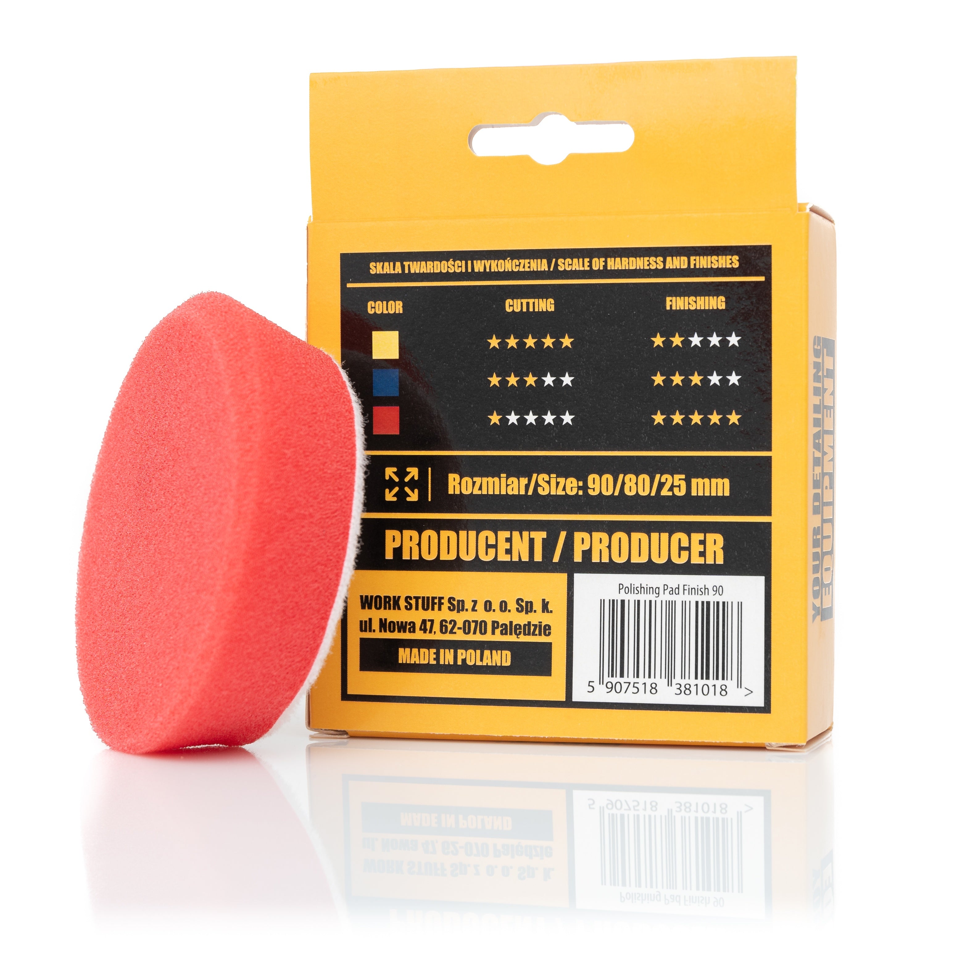 Work Stuff Finishing Pad | Automaterialen Timmermans