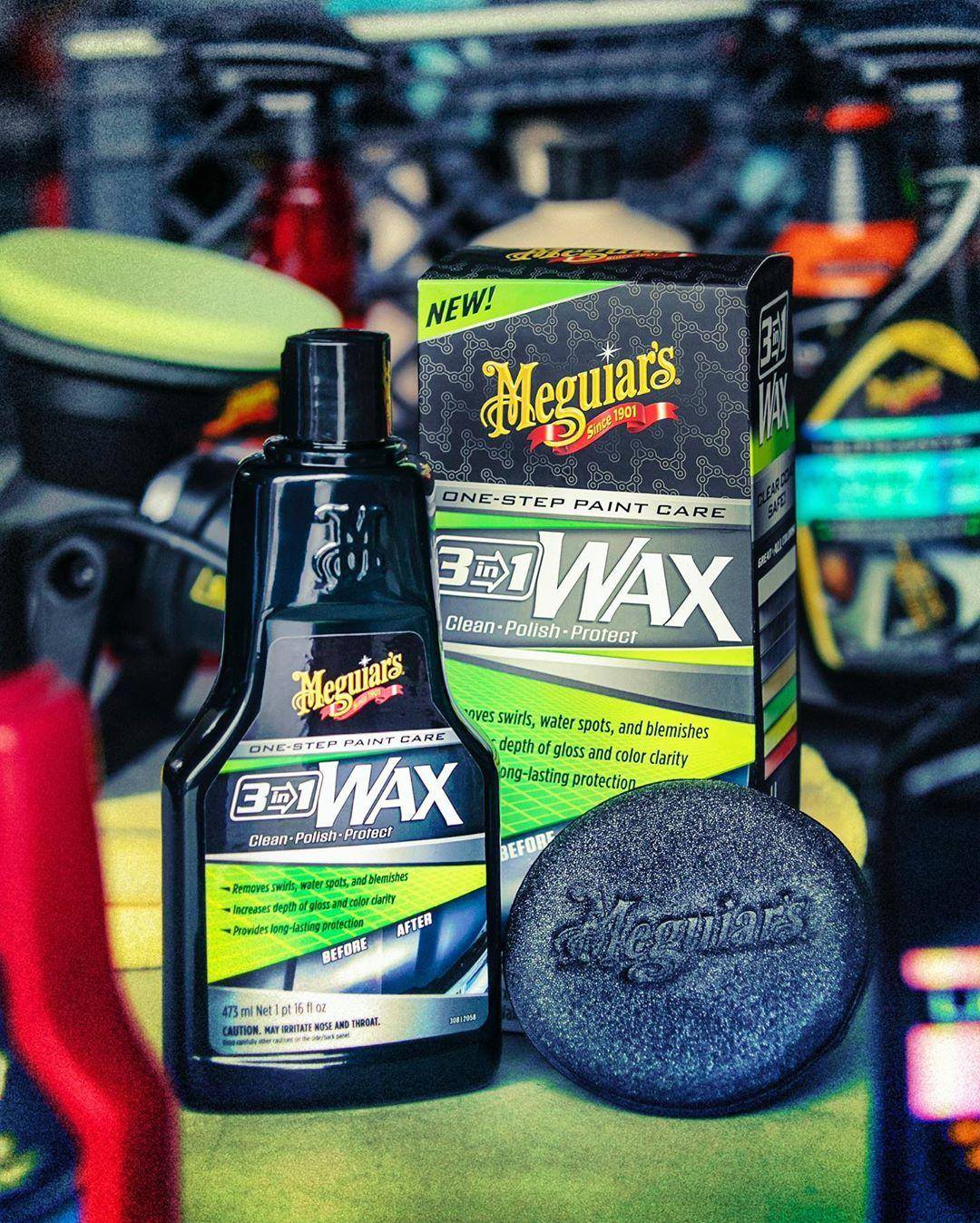 Meguiar’s 3-in-1 Wax | Automaterialen Timmermans