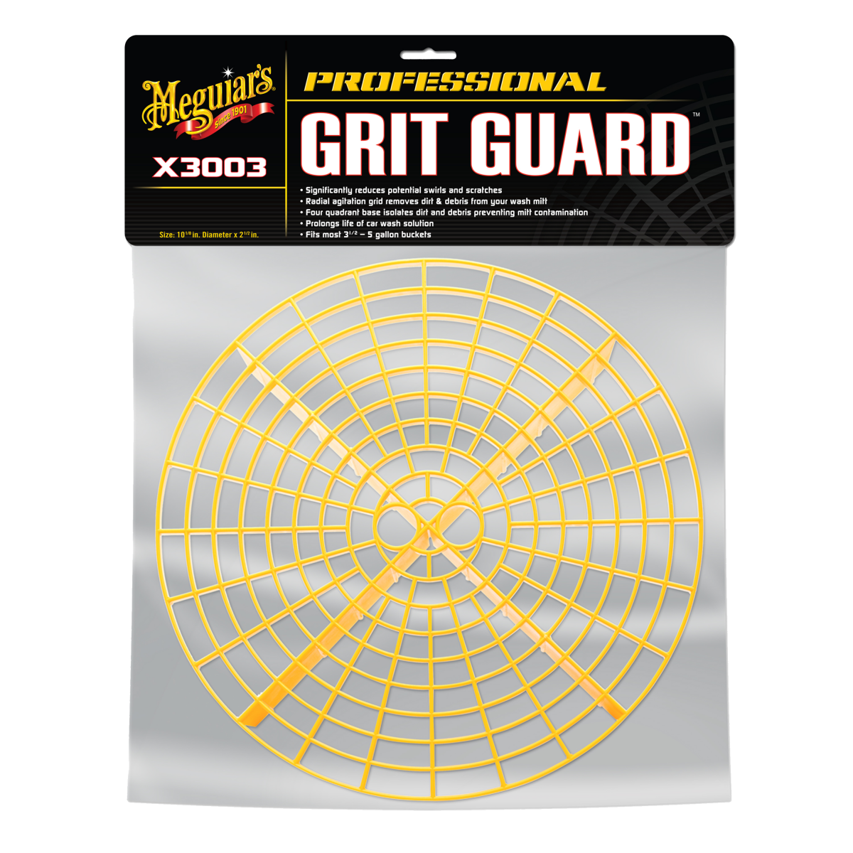 Meguiar's Bucket Grit Guard (+ Lid)
