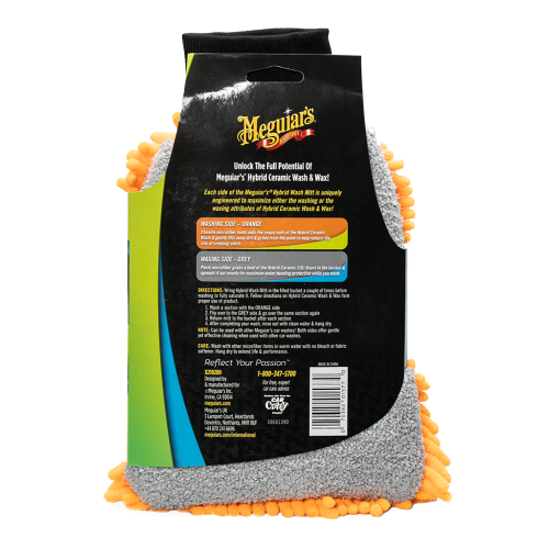 Meguiar’s Hybrid Microfibre Wash Mitt | Automaterialen Timmermans